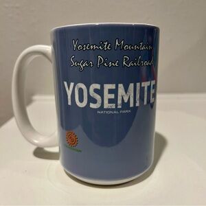 YOSEMITE MOUNTAIN SUGAR PINE RAILROAD COFFEE MUG National Park Half Dome